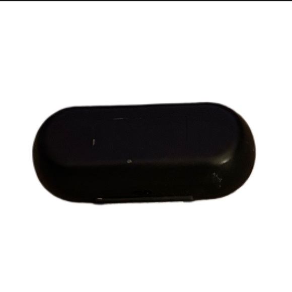 Black Wireless TWS (True Wireless Stereo) earbuds in charging case with Charger - Picture 4 of 4